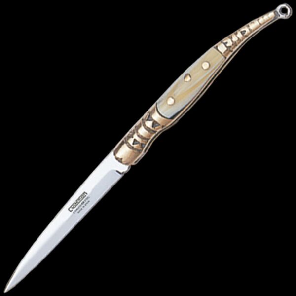Cudeman X-Small Bull Horn Stiletto Pocket Knife