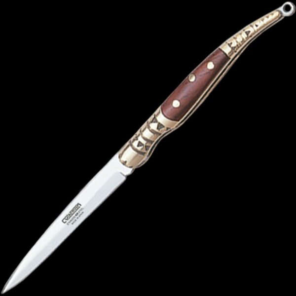 Cudeman X-Small Pakkawood Stiletto Pocket Knife