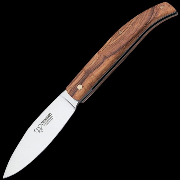 Cudeman Olive Wood Outdoor Pocket Knife