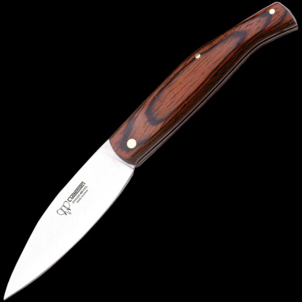 Cudeman Large Pakkawood Outdoor Pocket Knife