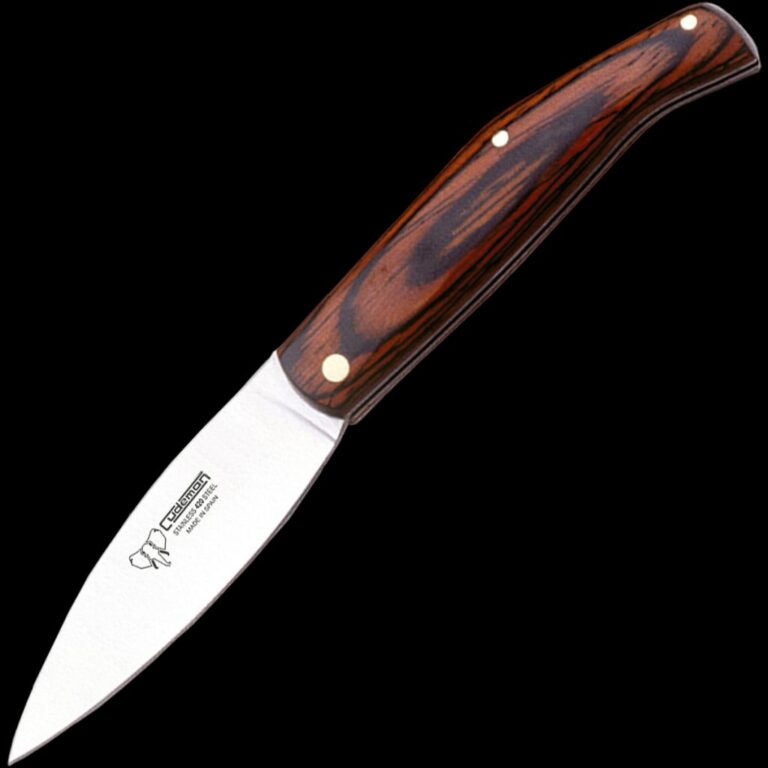 Cudeman Medium Pakkawood Outdoor Pocket Knife Blades.co.uk