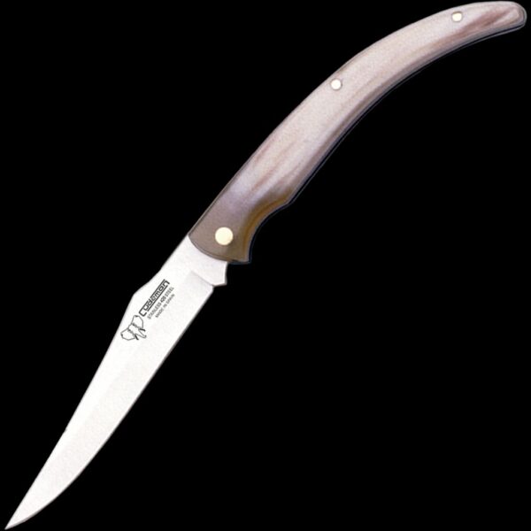 Cudeman Needle Bull Horn Pocket Knife