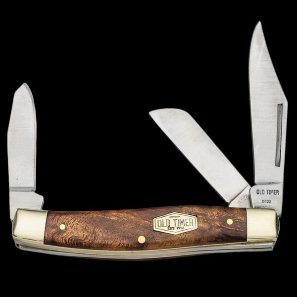 Old Timer 4" Closed Senior with Iron Wood Handle - Image 2