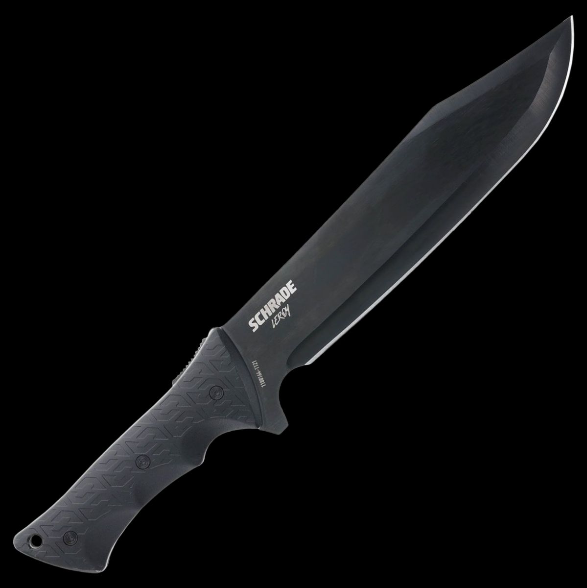 Schrade Leroy Fixed Blade Knife - Full-Tang AUS-8 Steel For Tough Jobs