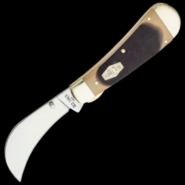 Old Timer Hawkbill Pruner KnifeThumb Studs, Pocket Clip