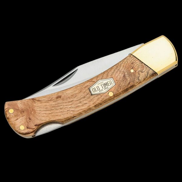 Old Timer 5" Golden Bear with Desert Iron Wood Handle - Image 4