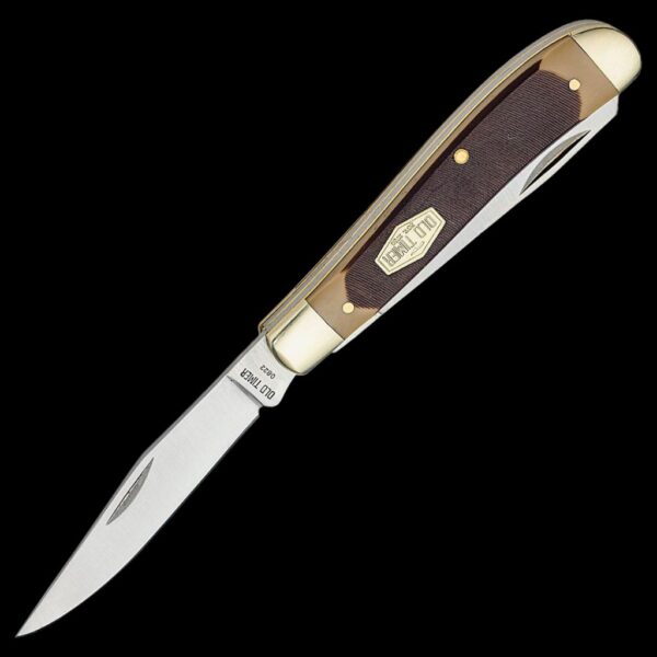 Old Timer Gunstock Trapper 3 7/8" Closed 2 Blade