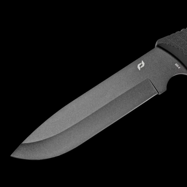 Schrade 7" 1095 High Carbon Steel Blade, Full Tang, TPE Handles, Polyester Sheath w/Ferro Rod, Sharpener - Image 3
