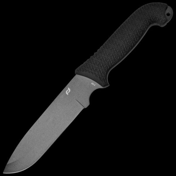 Schrade 7" 1095 High Carbon Steel Blade, Full Tang, TPE Handles, Polyester Sheath w/Ferro Rod, Sharpener