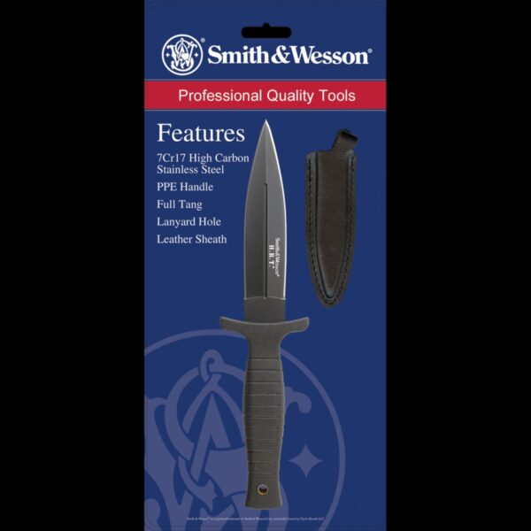 Smith & Wesson 9" H.R.T Double Edged Boot Knife - Image 4