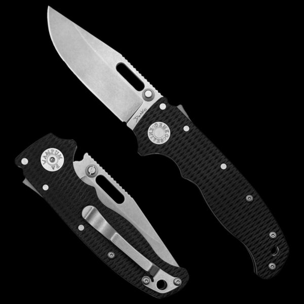 Demko AD20.5 - Clip Point Black G-10 - Image 3
