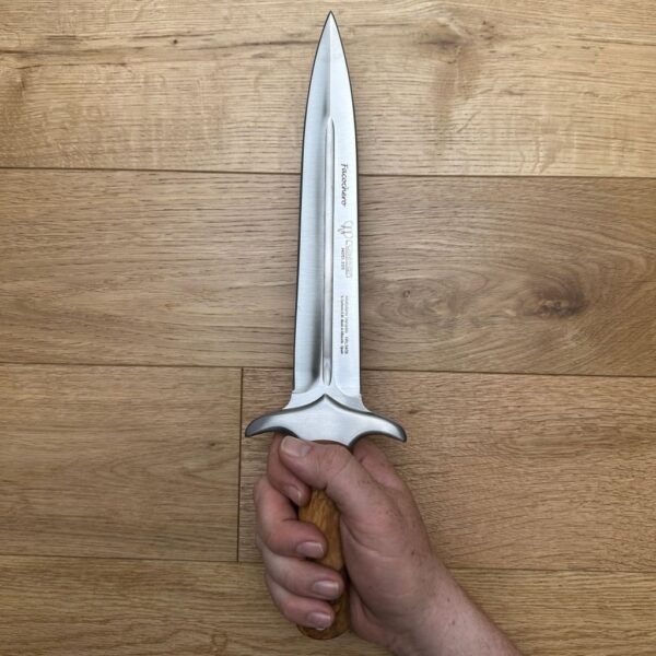 Cudeman Olive Wood Spear Point Hunting Dagger 105-L - Image 2