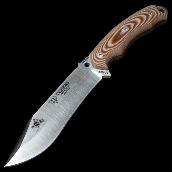 Cudeman JJSK-2 Survival Knife Brown w/Kydex Sheath