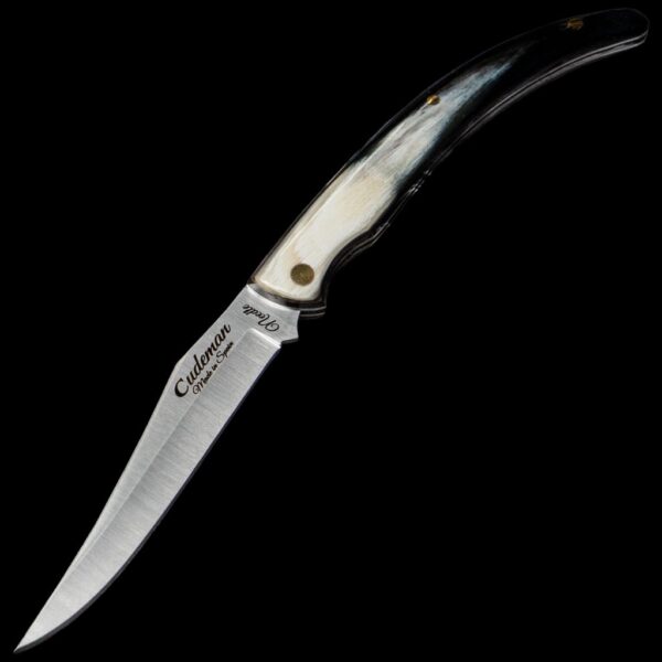 Cudeman Needle Bull Horn Pocket Knife