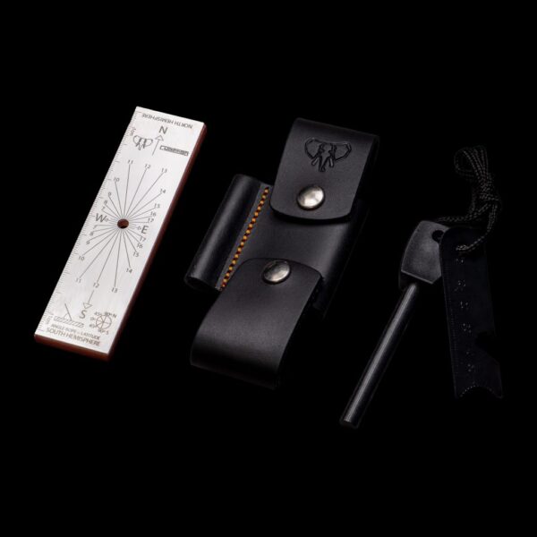 Cudeman Leather Loop & Accessories - Orange Stitching