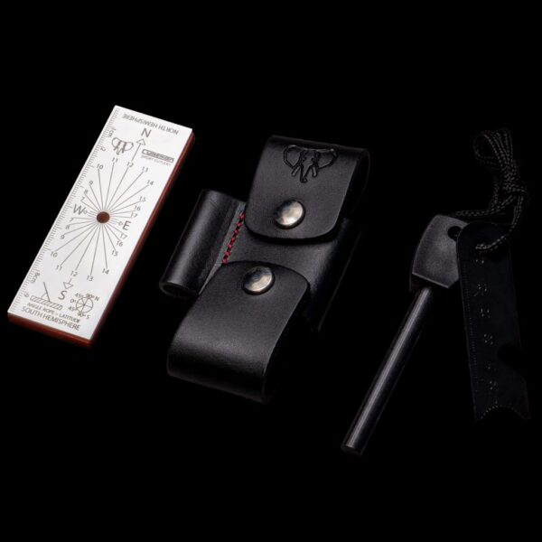 Cudeman Leather Loop and Kit - Red Stitching
