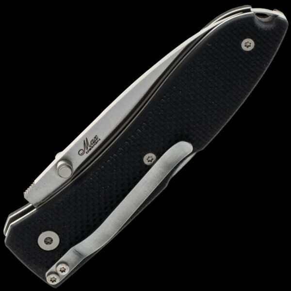 lionSTEEL Opera - Satin D2 / Black G10 Handle - Image 2