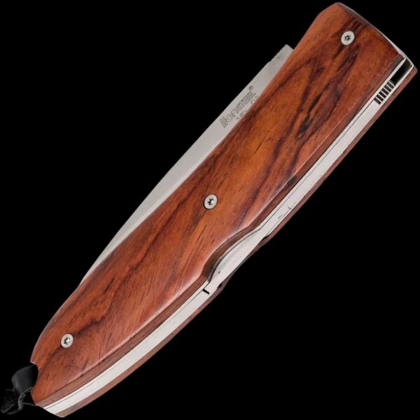lionSTEEL "Big Opera" Folding knife with D2 blade, Santos wood handle - Image 2