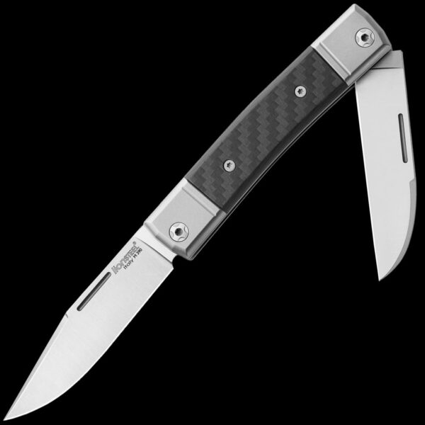 lionSTEEL BESTMAN 2 Carbon Fibre - Black / Silver