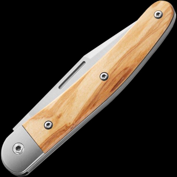 lionSTEEL JK1 Olive Wood - Brown / Silver - Image 2