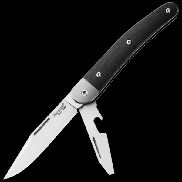 lionSTEEL JACK 2 G10 - Black / Silver