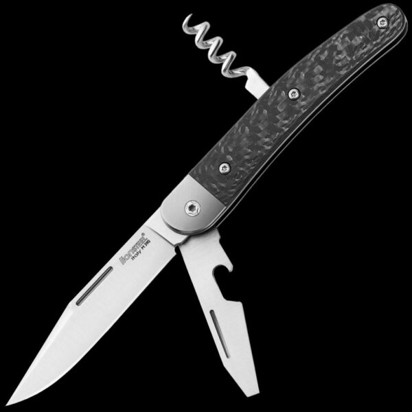 lionSTEEL JACK 3 Carbon Fibre - Black / Silver