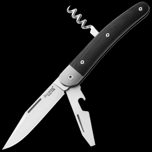 lionSTEEL JACK 3 G10 - Black / Silver