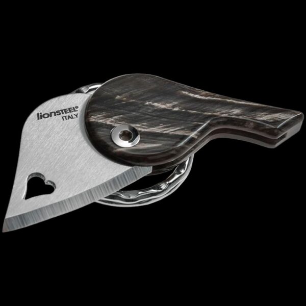 lionSTEEL LionBeat Heart Pendant Blade - Horn