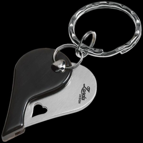 lionSTEEL LionBeat Heart Pendant Blade - Horn - Image 2
