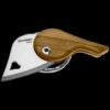 lionSTEEL LionBeat Heart Pendant Blade - Olive Wood