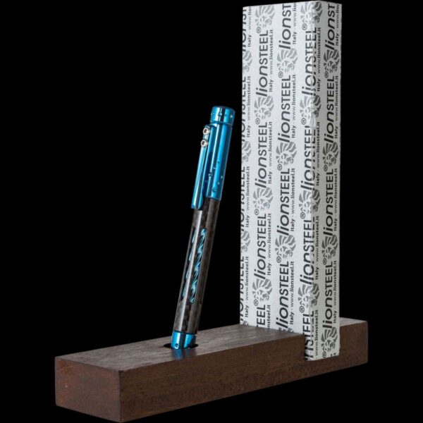 lionSTEEL Nyala Pen - Carbon Fibre / Blue - Image 3