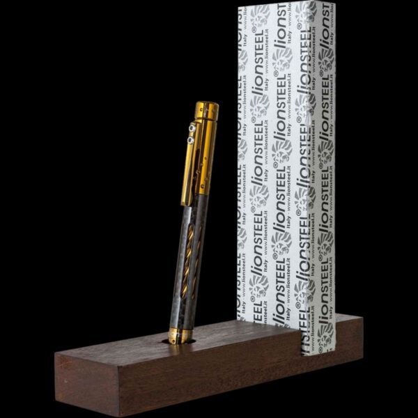 lionSTEEL Nyala Pen - Carbon Fibre / Bronze - Image 3