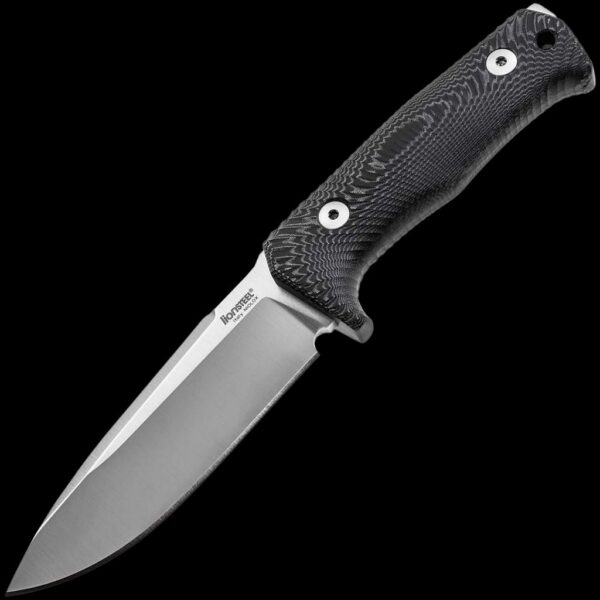 lionSTEEL T5 Micarta - Black / Silver