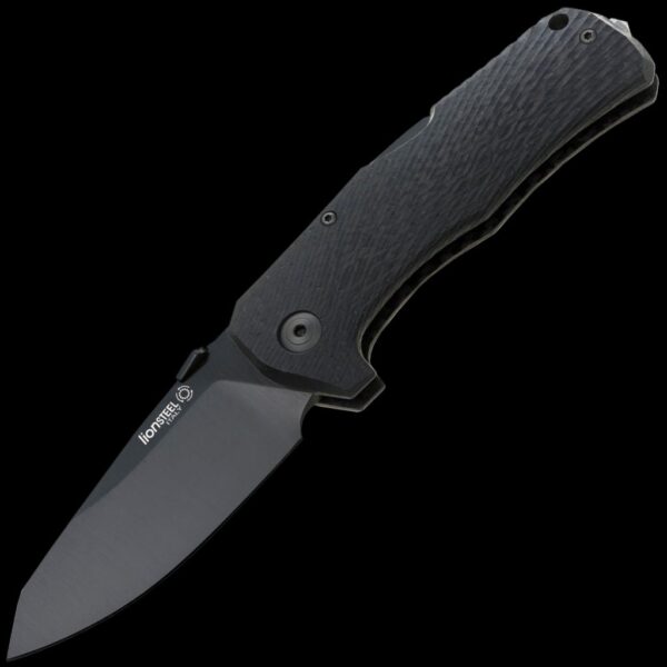 lionSTEEL TM1 Carbon Fibre - Black / Black