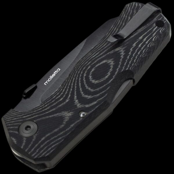 lionSTEEL TM1 Micarta - Black / Black - Image 2