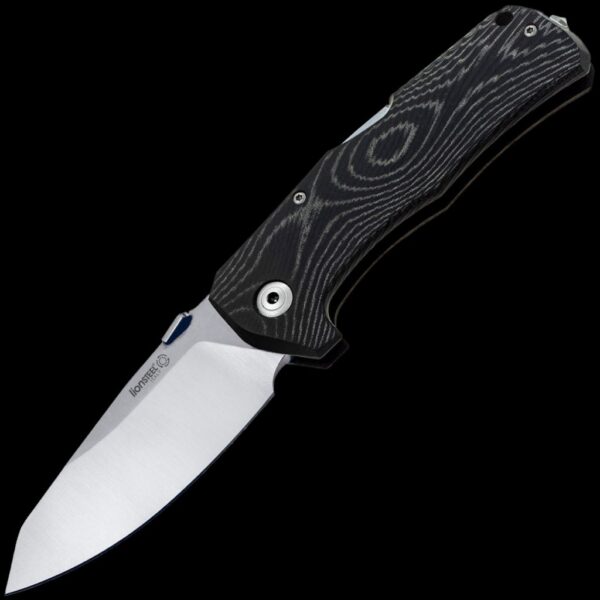 lionSTEEL TM1 Micarta - Black / Silver