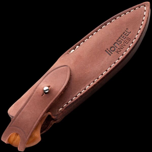 lionSTEEL WILLY Olive Wood - Brown / Silver - Image 4