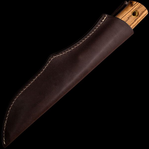 ZA-PAS Biwi 12, Zebrawood Handle & Leather Sheath - Image 2