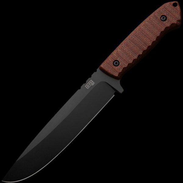 ZA-PAS Expendable Toxic, Cerakote Blade & Brown Micarta Handle