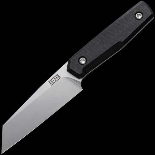 ZA-PAS Geo Survival Knife, Black G10 Handle