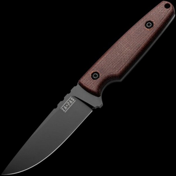 ZA-PAS Handie, Cerakote Blade & Brown Micarta Handle