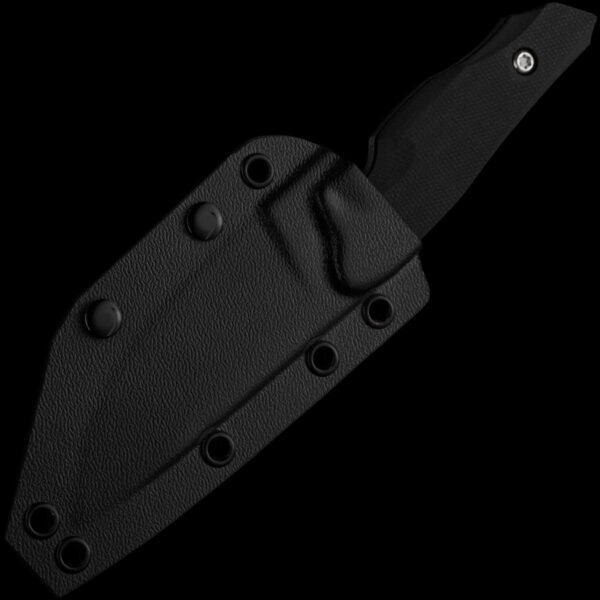 ZA-PAS Ninja, Black G10 Handle & Kydex Sheath - Image 2