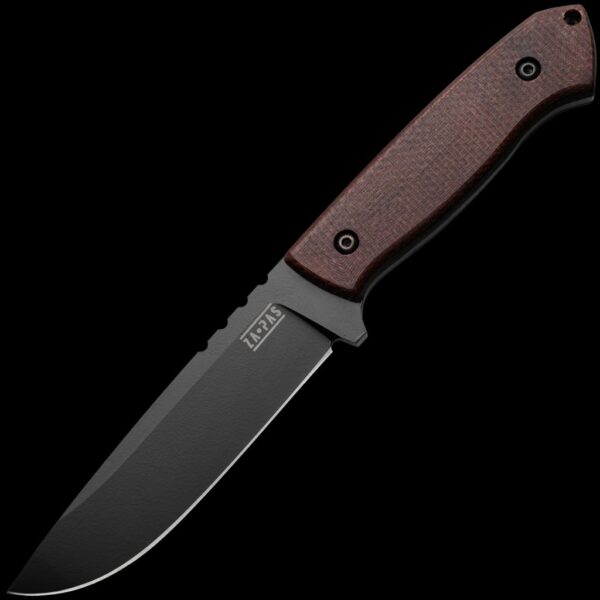 ZA-PAS Ultra Outdoor, Cerakote Blade & Brown Micarta Handle