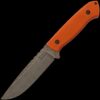 ZA-PAS Ultra Outdoor, Stonewash Blade & Orange G10 Handle