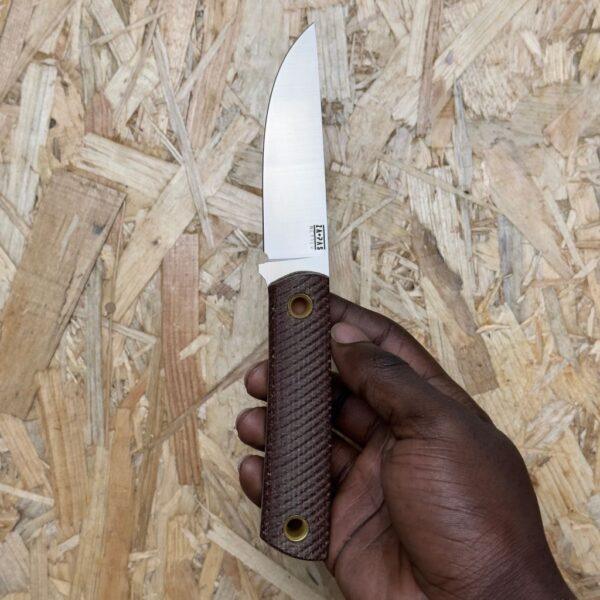 ZA-PAS EC95, Brown Micarta Handle & Kydex Sheath - Image 2