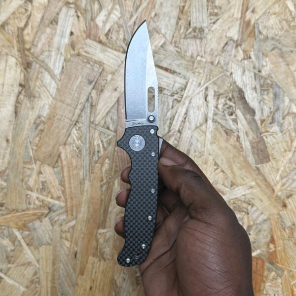 Demko AD20.5 - Clip Point Carbon Fiber - Image 2