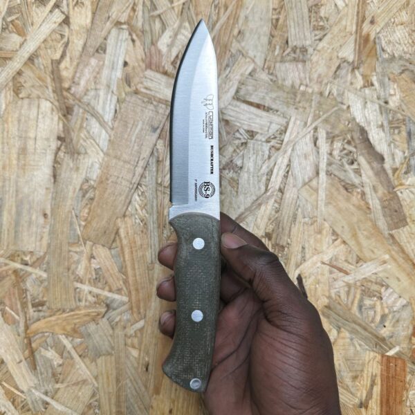 Cudeman BS9 Bushcrafter Green Micarta - Image 2