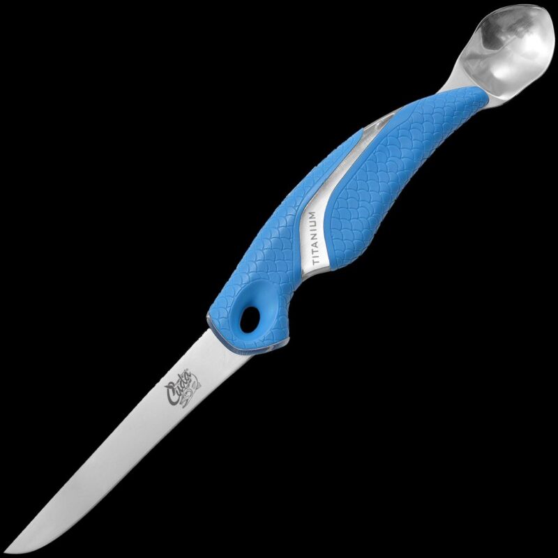 Cuda 5” Fillet Knife with Gutting Spoon Blades.co.uk