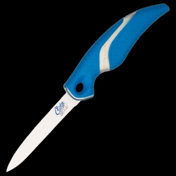 Cuda 3" Serrated Net Knife w/Sheath