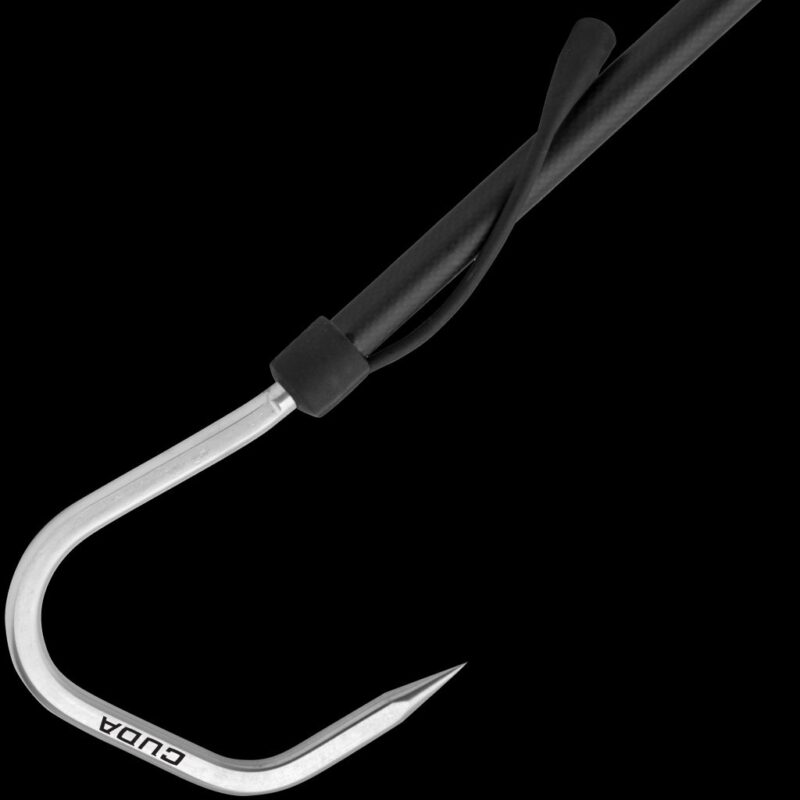 Cuda Carbon Fiber Gaff 8ft w/4″ Hook Blades.co.uk